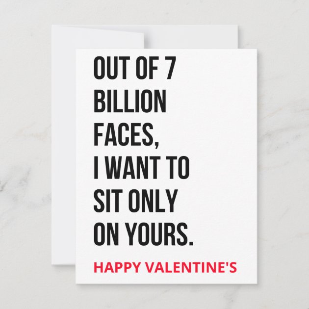 Funny Naughty Dirty Valentine's Day Gift & Card